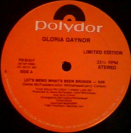 GLORIA GAYNOR