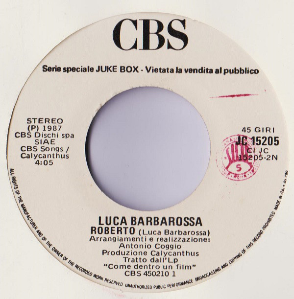 LUCA BARBAROSSA