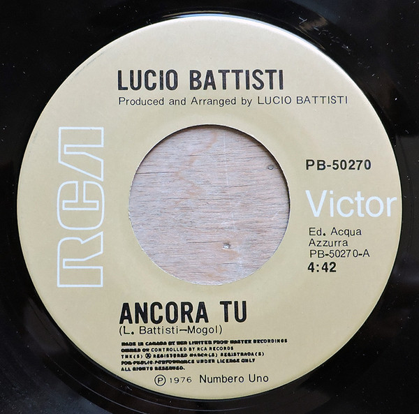 LUCIO BATTISTI 