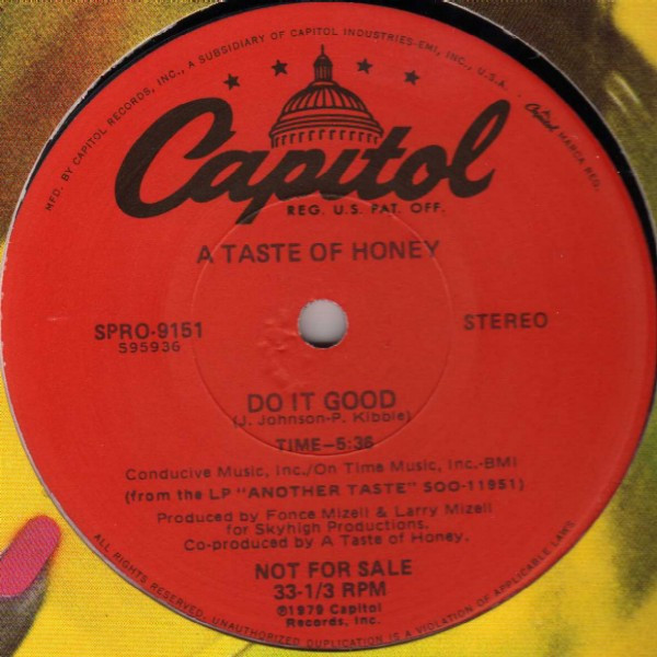 A TASTE OF HONEY